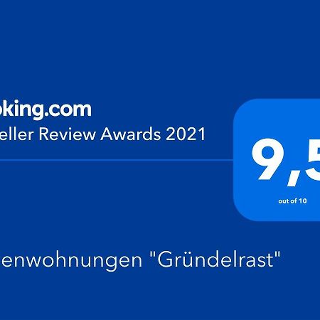 Ferienwohnungen "Gruendelrast" Prossen المظهر الخارجي الصورة